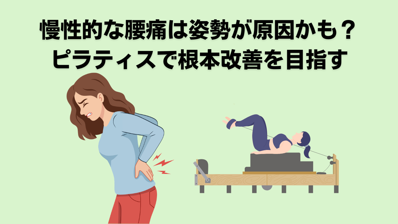 ピラティス・腰痛・自由が丘・大岡山・姿勢改善・肩こり